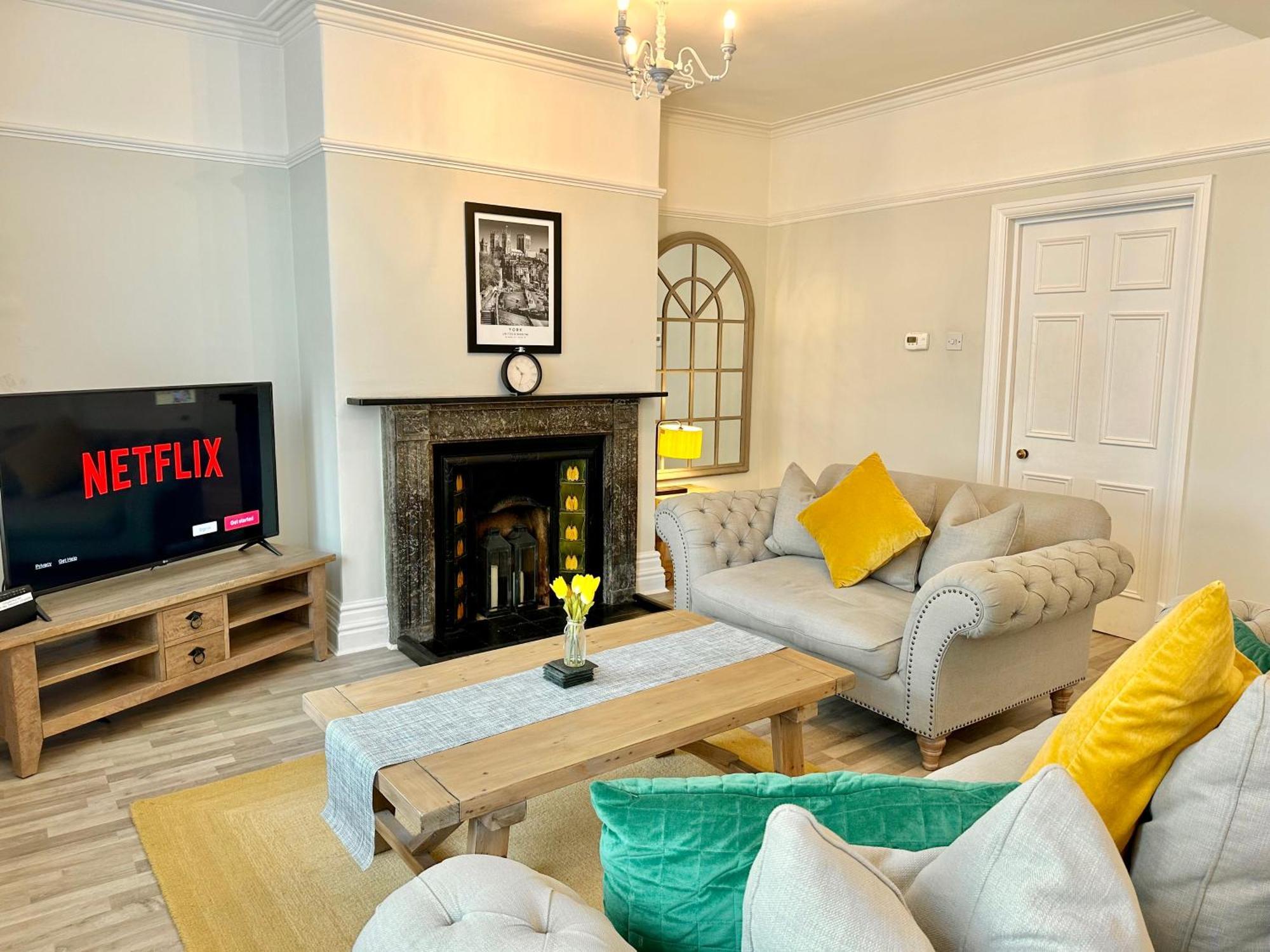 Gillygate Nest With Free Allocated Parking York Luaran gambar